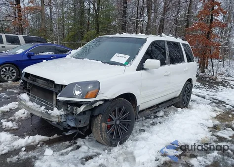 2004 Honda Pilot Ex-L z USA, uszkodzony, nr VIN 2HKYF18594H603514